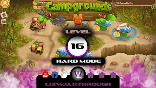 Campgrounds 5  Level 16 Walkthrough [upl. by Godrich]