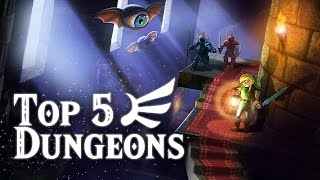 Top 5 Zelda Dungeons  Zeltik [upl. by Svoboda]