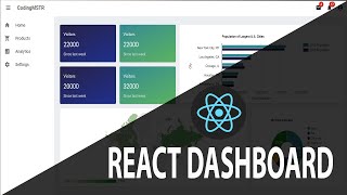 React Dashboard Using Material UI  Intro [upl. by Greyson]