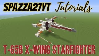 XWing Minecraft tutorial [upl. by Yduj]