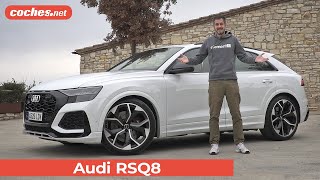 Audi RS Q8  Prueba  Test  Review en español  cochesnet [upl. by Neelyk]