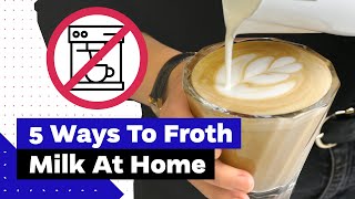 How To Froth Milk At Home Best Milk Frothers Review [upl. by Araldo789]