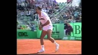 Mansour Bahrami vs Boris Becker  quotSABMquot double tweener funny points [upl. by Gamali268]