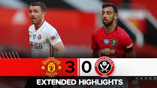 Manchester United 30 Sheffield United  Extended Premier League highlights [upl. by Norford]