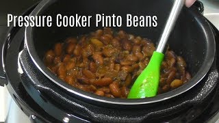 Pressure Cooker Pinto Beans  No Soak Quick Cook Beans  Cosori 2 Quart Electric Pressure Cooker [upl. by Ateuqal]