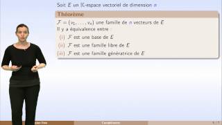 Dimension finie  partie 4  dimension [upl. by Rihat370]