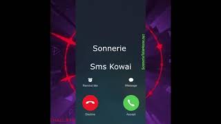 Sonnerie Sms Kowai mp3 pour portable  SonnerieTelephone [upl. by Susumu]