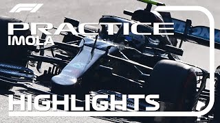 2020 Emilia Romagna Grand Prix Practice Highlights [upl. by Ahsirat]