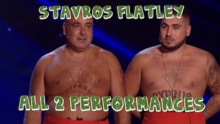 Stavros Flatley  All 2 Performances  BGT The Champions [upl. by Mistrot]