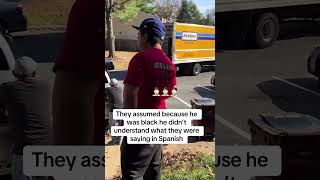 Making racial remarks in Spanish has repercussions😩 trending viralvideo shorts short video [upl. by Elbys]