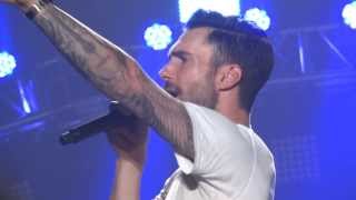 Maroon 5  Stereo Hearts  live Manchester 13 January 2014 HD [upl. by Enailil]