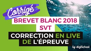 Brevet Blanc by digiSchool  Correction en Live du Brevet Blanc de SVT [upl. by Adian]