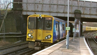 Half an Hour at 216  Birkenhead North Station 1022017  Class 507 508 terminus [upl. by Etakyram184]