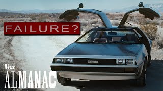 Back to the Future  The Very First DeLorean Time Travel Scene [upl. by Lempres]