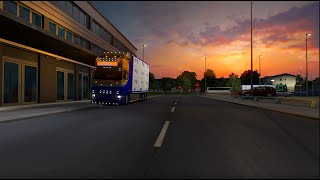 Ets2 139 Scania RJL fribergs with pärleport [upl. by Yojal568]