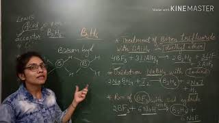 Diborane properties and structure [upl. by Wilburn]