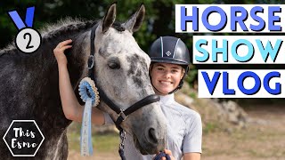 Horse Show Vlog We Came 2nd at our Second show AD  This Esme [upl. by Aivilo]