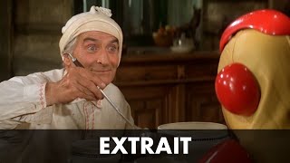 LA SOUPE AUX CHOUX  Extrait 2  Louis de Funès  Jacques Villeret [upl. by Clare]