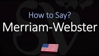 How to Pronounce Merriam Webster CORRECTLY [upl. by Aitnas]