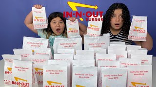 Don’t Choose the Wrong INNOUT Burger Slime Challenge [upl. by Neyr621]