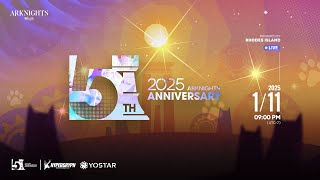 Arknights 5th Anniversary Livestream [upl. by Haraz]