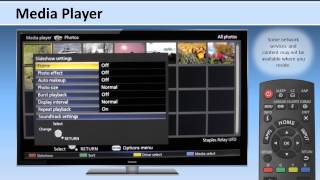 Panasonic  Television  Function  How to Use DLNA and Media Player [upl. by Ginger]