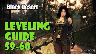 Black Desert Fast No Grind Leveling Guide  5960  UPDATED PC GUIDE IN DESCRIPTION [upl. by Blaire]