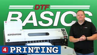 DTF Basics  Printing a DTF Transfer [upl. by Arotak]