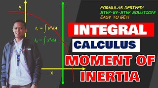 Moment of Inertia Integral Calculus [upl. by Ahcsatan]