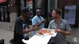 Barstool Pizza Review  Giordanos Chicago [upl. by Arrik927]