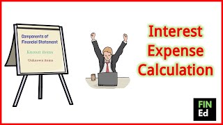 Calculating Interest Expense in Income Statement  FINED [upl. by Selene75]