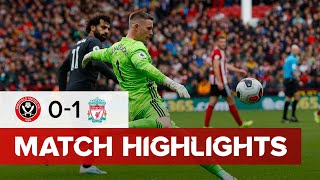 Sheffield United 01 Liverpool  Premier League highlights [upl. by Rosa595]