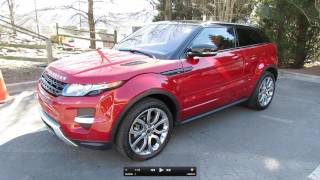 2012 Range Rover Evoque Coupe Pure Plus Dynamic Start Up Exhaust and In Depth Tour [upl. by Hamburger]