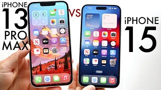 iPhone 15 Vs iPhone 13 Pro Max Comparison Review [upl. by Assennav]