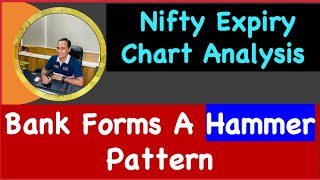 Bank Forms A Hammer Pattern  Nifty Expiry Chart Analysis [upl. by Halfdan13]