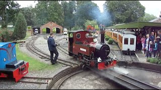 Longleat Safari Park Railway Jungle Express Narrow Gauge Steam amp Diesel Trains August 2011 [upl. by Elenore128]