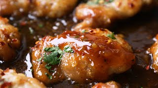 Honey Garlic Chicken  Delicious Easy Dinner [upl. by Elesig]