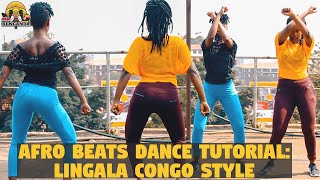 Afro Beats Dance Tutorial Lingala Congo Style [upl. by Raynah]