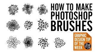 How to Make Photoshop Brushes [upl. by Darnok]