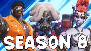 Everything NEW in Overwatch 2 Season 8 [upl. by Eilsel]