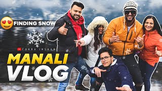 Finding SNOW in MANALI with my FAMILY   triggeredinsaan WanderersHub  Vlog02 [upl. by Cece]