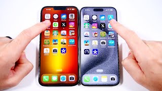 iPhone 13 Pro Max vs iPhone 15 Pro Max [upl. by Aekerly786]