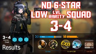 【明日方舟Arknights】34  Low LvlRarity Squad  Arknights Strategy [upl. by Elise]