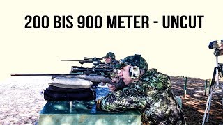 Weitschießen 200 bis 900 Meter  Uncut  LONG RANGE SHOOTING  JAGD TOTAL [upl. by Aner]