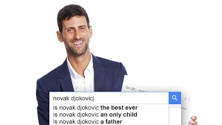 Novak Djokovic Answers the Webs Most Searched Questions  WIRED [upl. by Enar]